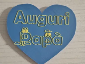 topeer auguri papà per bouquet e torte