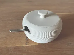 Swirl Sugar & Candy Bowl