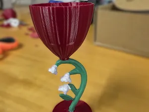 Bicchiere Floreale per shot o Vino