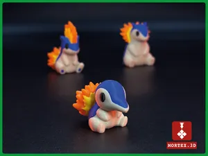 CYNDAQUIL Pokemon Minifigure