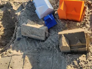 Sand City Creation Kit, 1:64 scale (Hot Wheels)