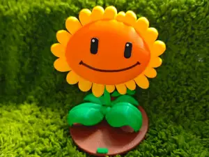 Plants vs. Zombies Sunflower植物大战僵尸 向日葵 静态桌面摆件