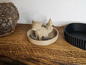 Fox Ring Holder Jewerlry Fuchs Ring Halter Schmuck