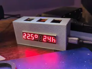 Project Case for MAX7219 8-Digit Display