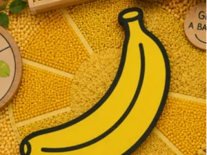 TABULEIRO BANANA SENSORIAL