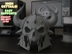 Skull helmet knight lv45