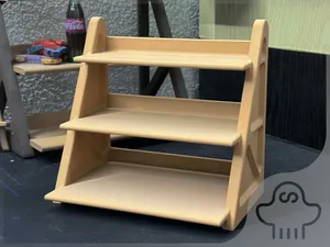Stair Step Shelf 2 (Print in Place!)