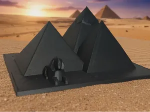 Piramides low poly