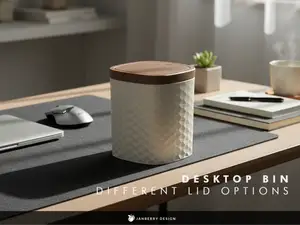 Desktop Bin – Modular Lid Options