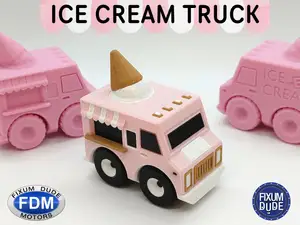 Fixum Dude Motors Print in Place Ice Cream Truck