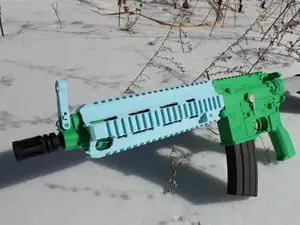 Handguard of the HK416 toy rifle (non-functional)