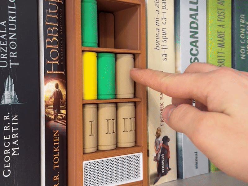 Secret library book nook