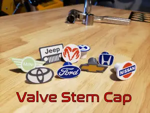 Car Logo Valve Stem Cap