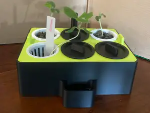 hydroponic indoor seed starter kit (kratky)