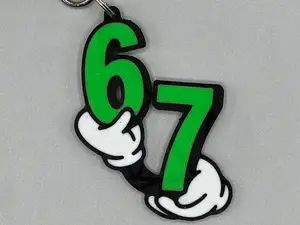 67 keychain