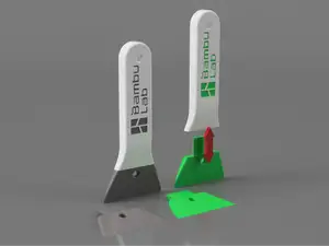 NEW Bambu Lab Bed Scraper, Replaceable Blade