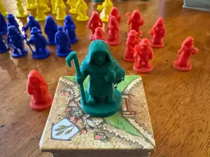 Carcassone Meeples as Peoples