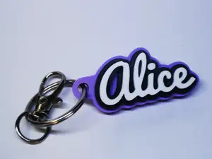 Portachiavi personalizzato Alice