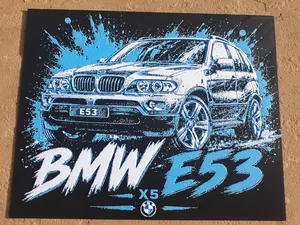 BMW E53 X5 – 4 Colour HueForge
