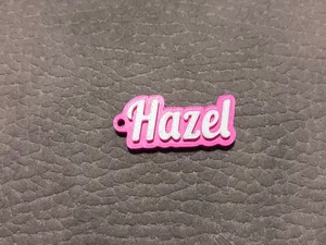 Hazel name keychain