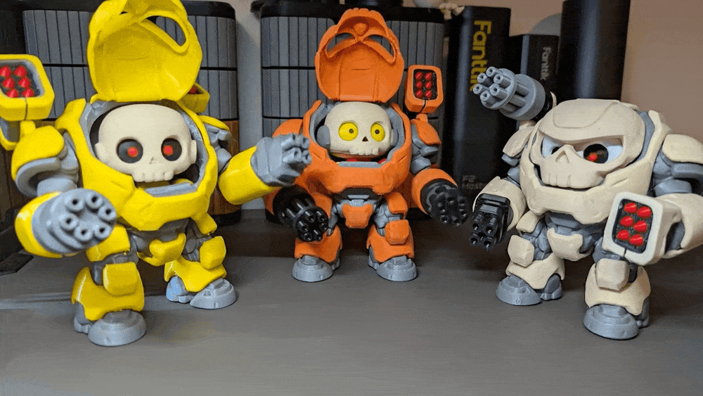 Battle Mod Edition for the Skullbotz Mecha Suit