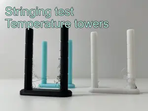 Stringing test - temperature towers
