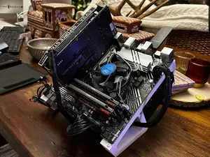 Micro ATX Minimalist Open frame Case 100% printed