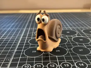 Emotional Stephan the Snail - fear