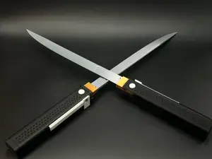 Folding Dual Knives - Mutual Sheath