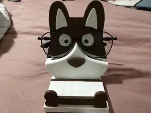 glasses holder (and phone holder)