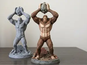 Beast Titan Diorama- Attack on TItan