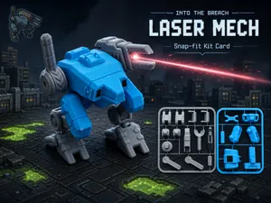 Laser Mech | Snap-Fit Kit Cards
