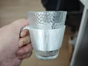 防烫杯把手通用款——适用于一次性纸杯,小号玻璃杯
