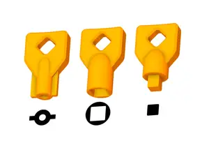 Industrial Electrical Cabinet Key 3 version