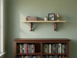 Tree Branch Shelf Bracket –Strong Decorative Mount