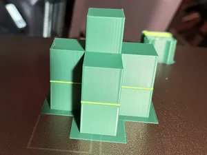 X2D PLA / PETG Support Test