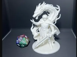 D&D-Mensch-Beschwörer