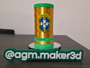 Porta Garrafa e Latão da Seleção Brasileira