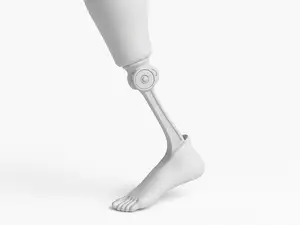 Functional Below-Knee Prosthetic Leg