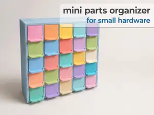 Kleinteil Organizer (A1-Mini druckbar)