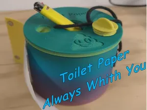 Outdoor Toilet Paper Holder