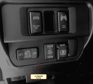 3rd Generation Toyota Tacoma - 3 hole plate add on