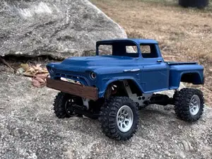 Wide Ride 50s Truck Body with Mounts-Jiabaile 1/36