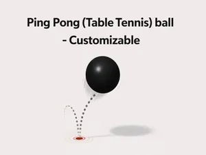 Simple Ping Pong Table Tennis ball - Customizable