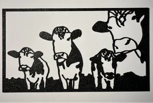 Wall art Cows