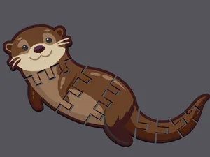 Otter Flexi Fidget Toy