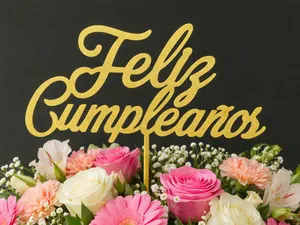 topper Feliz Cumpleaños