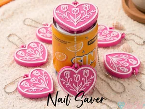 Elegant Tulip Heart Can Opener & Nail Saver