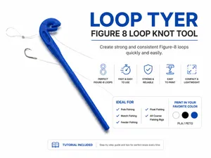 Loop Tyer - Figure 8 Loop Knot Tool for Fishing