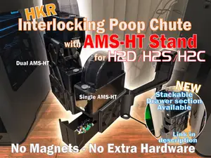 HKR MODULAR POOP CHUTE / AMS-HT STAND- H2S H2D H2C